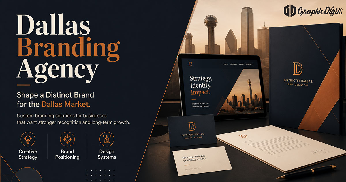 Dallas graphic design services by Graphic Digits