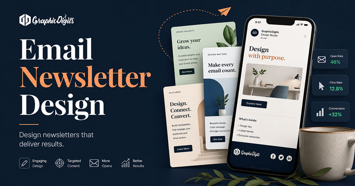 Design newsletter campaigns with Graphic Digits