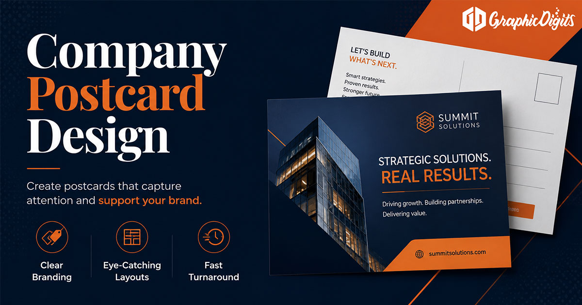Design a postcard for business by Graphic Digits