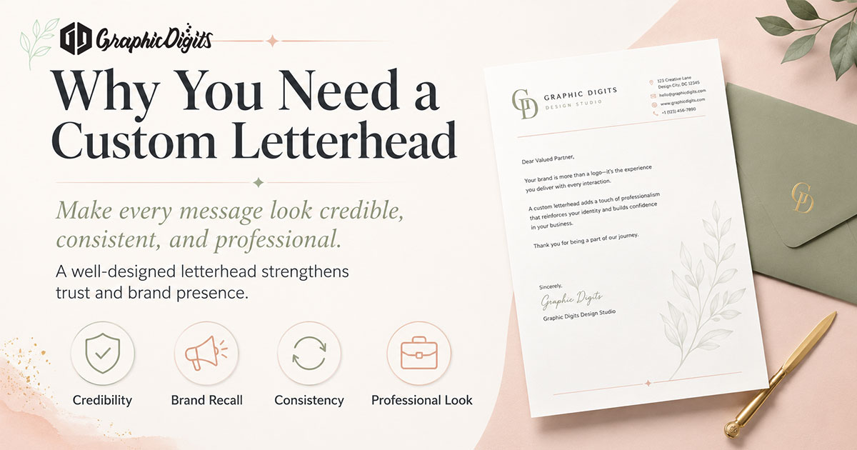 Letterhead Creator service by Graphic Digits