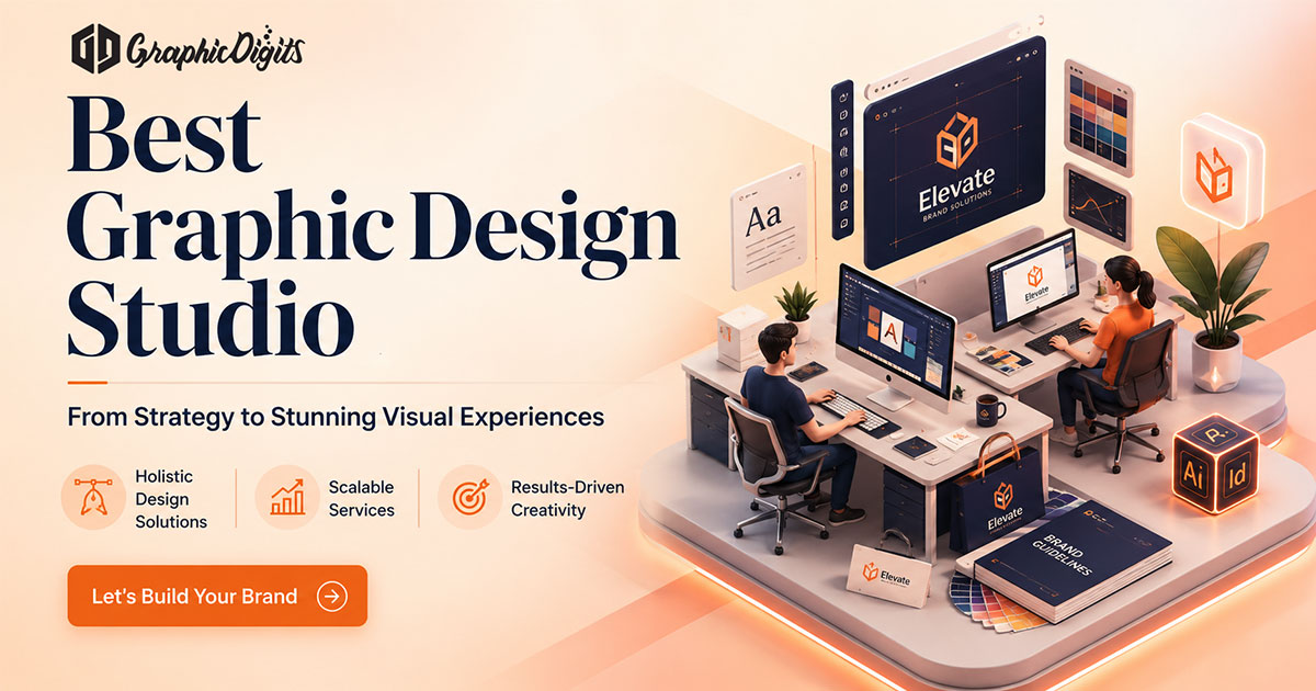 Professional graphic design studio by Graphic Digits