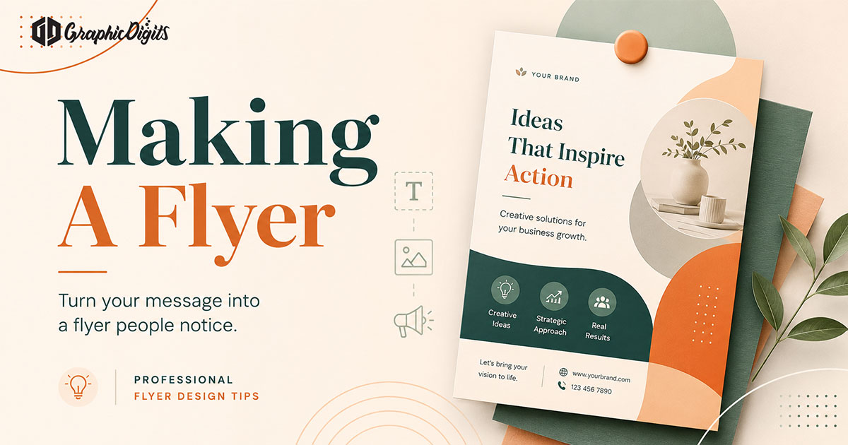Promotional flyers by Graphic Digits