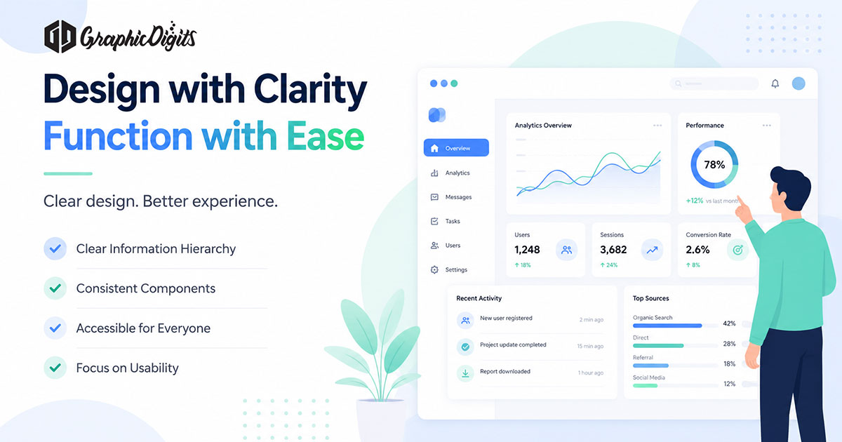 UI interface designer by Graphic Digits