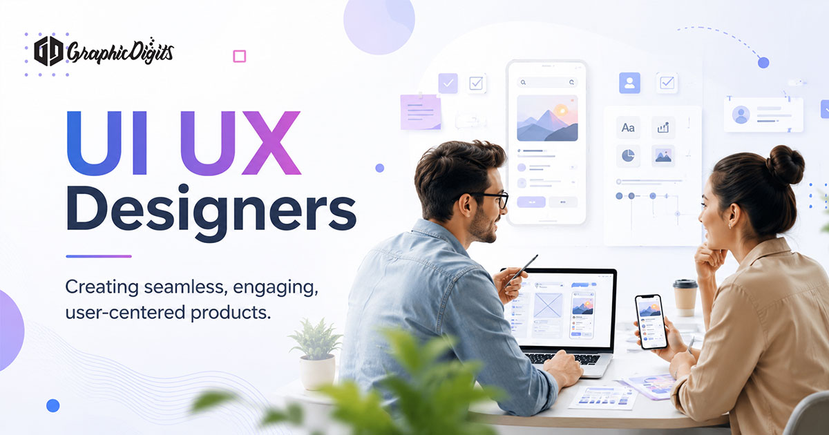 UI UX responsibilities by Graphic Digits
