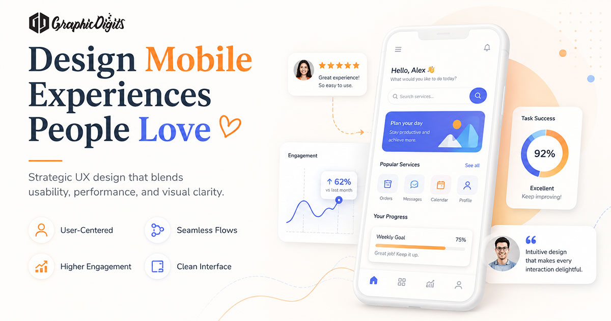UI UX designers by Graphic Digits