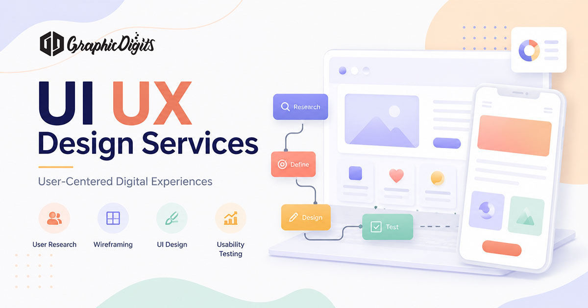 UX and UI design by Graphic Digits