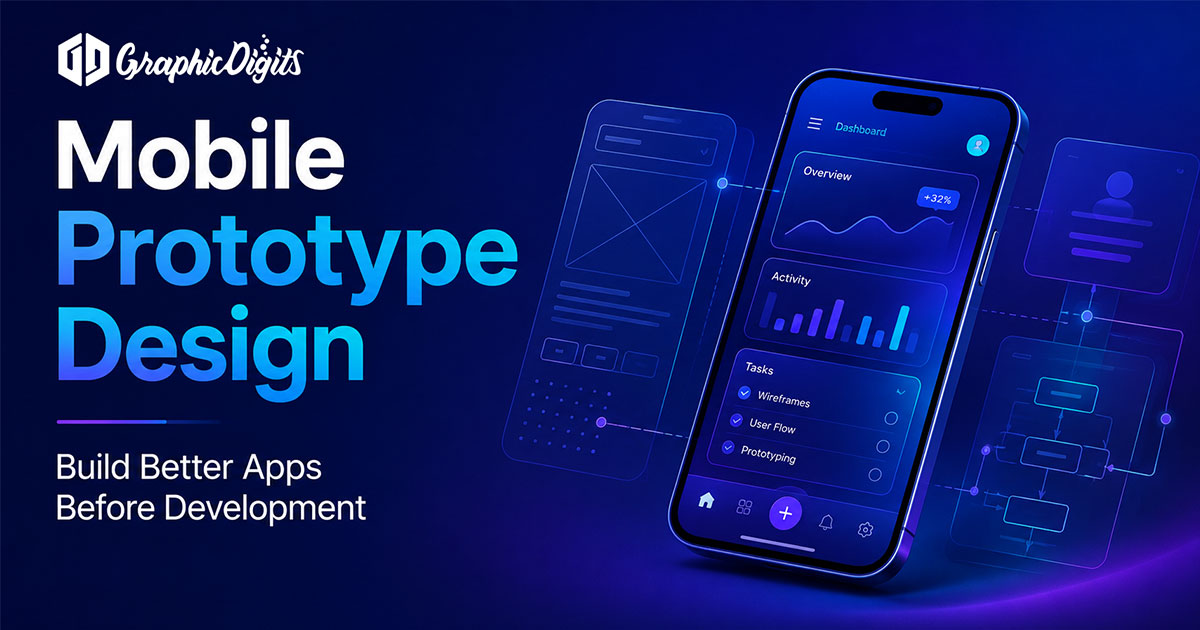 UX prototyping by Graphic Digits