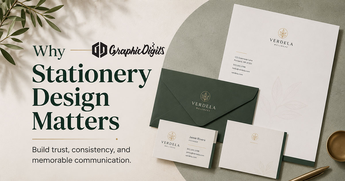 Unique personalized stationery by Graphic Digits
