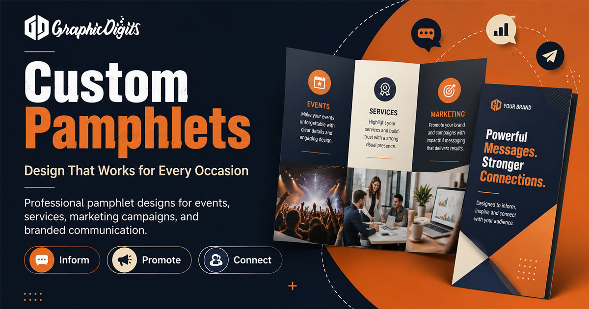Wedding ceremony pamphlets by Graphic Digits