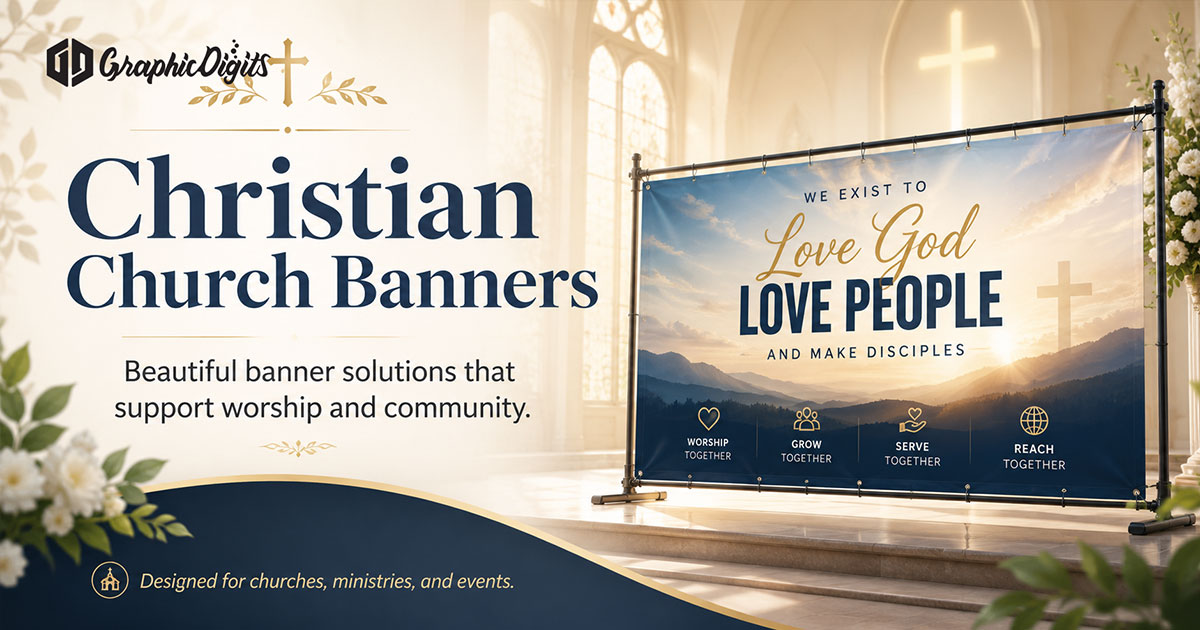 Worship and sanctuary banners by Graphic Digits