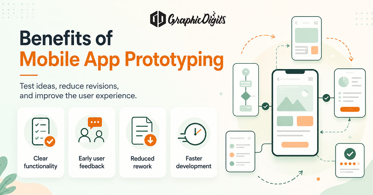 App prototype by Graphic Digits