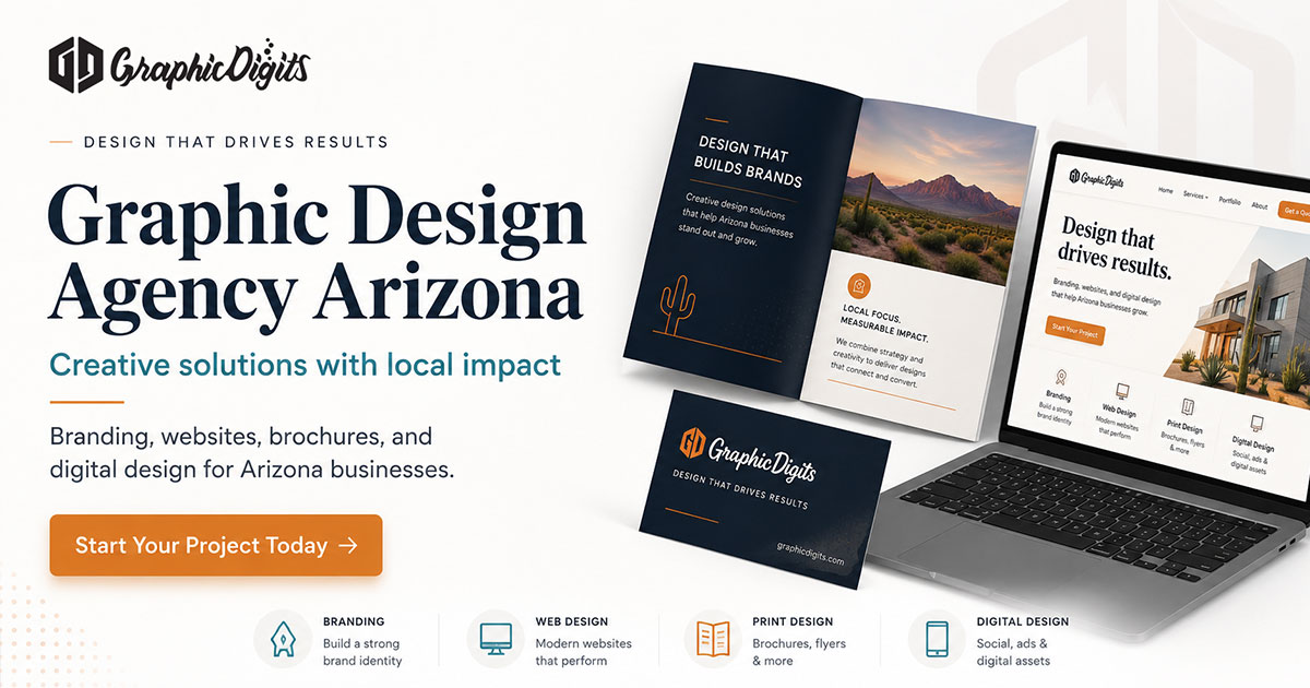 Arizona state graphic design services