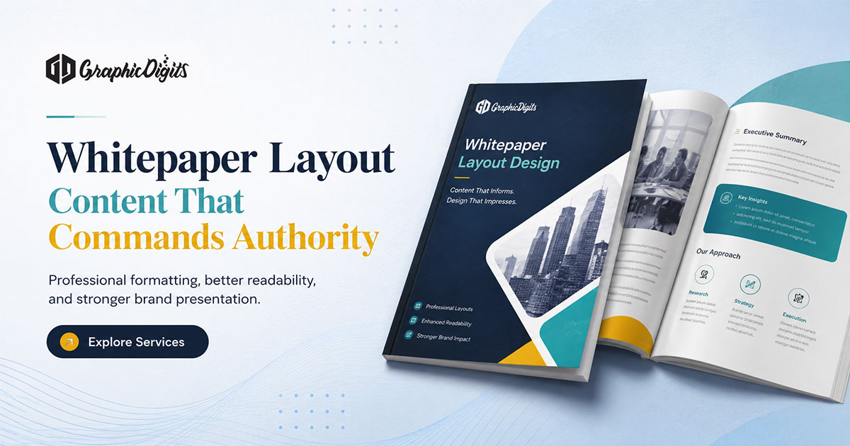 Best brochure designs inspiring whitepaper layout