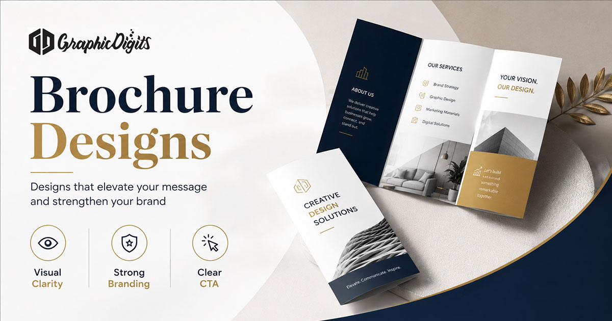 Bi-fold brochures by Graphic Digits