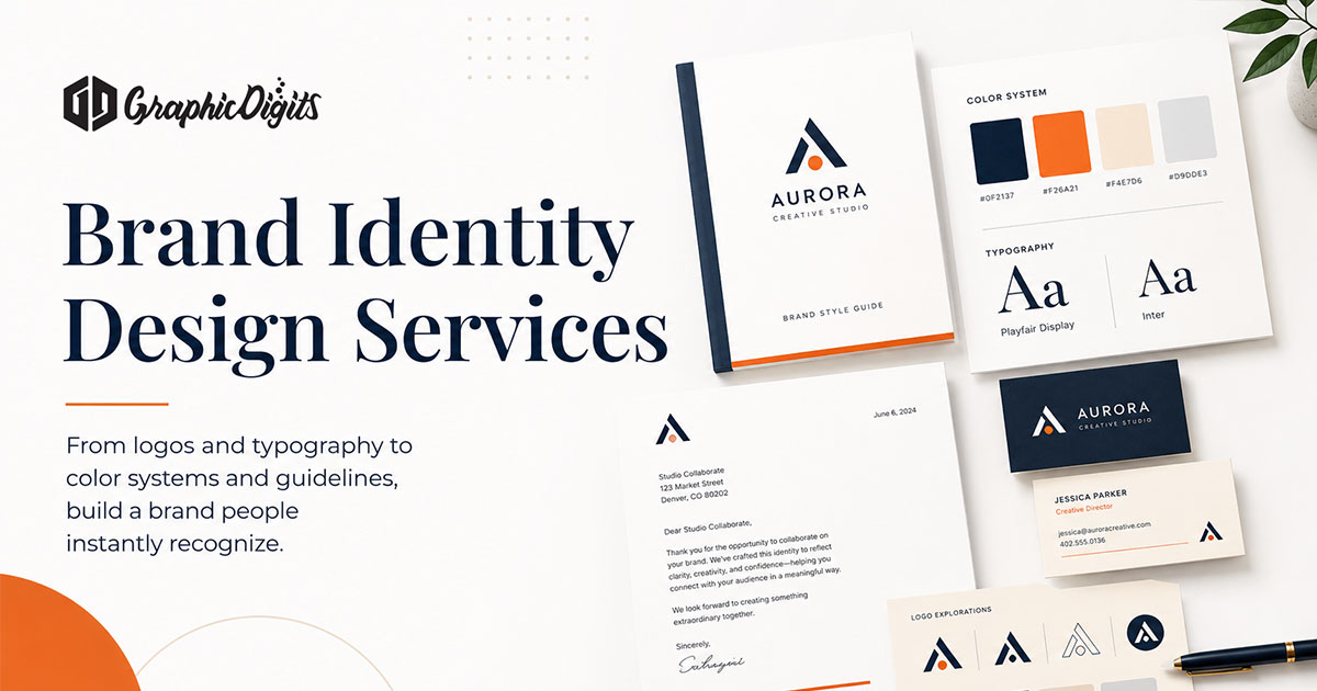 Brand identity design by Graphic Digits