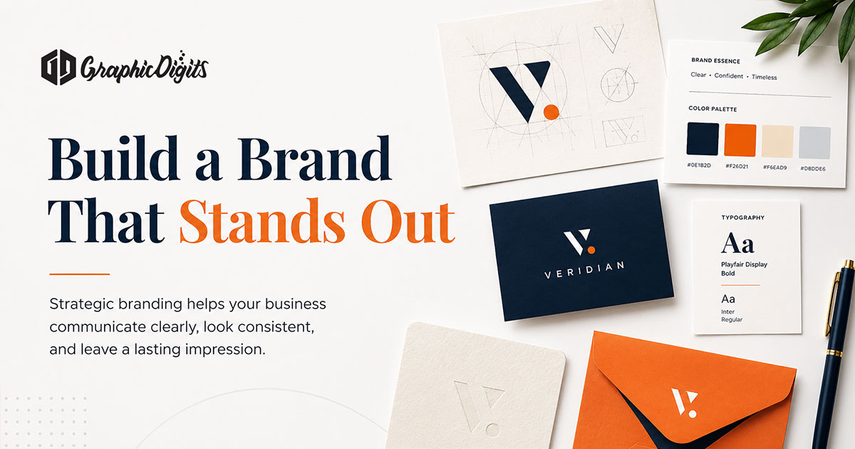 Brand identity design company by Graphic Digits