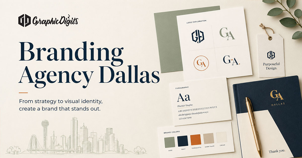 Branding agency Austin TX by Graphic Digits