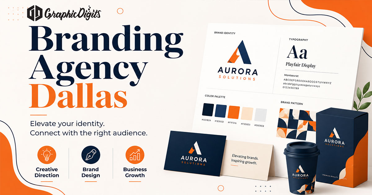 Branding agency Dallas TX by Graphic Digits