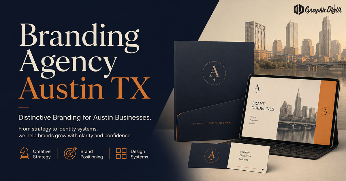 Branding agency Dallas TX by Graphic Digits