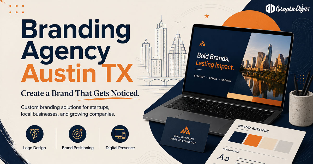 Branding agency in Austin TX by Graphic Digits