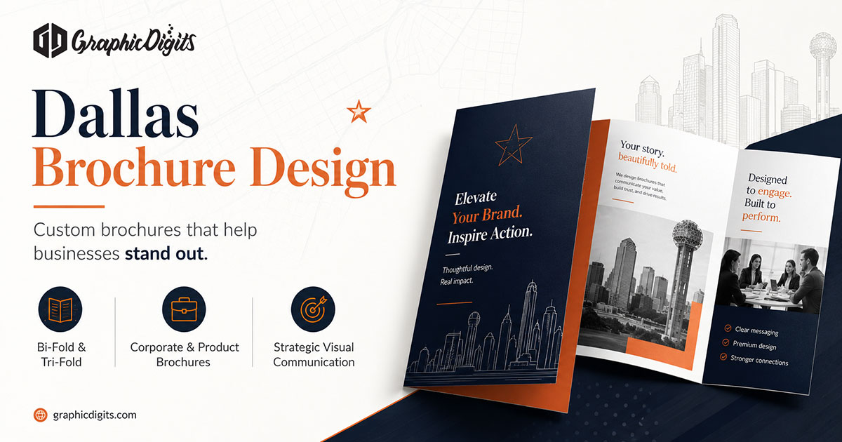 Brochure design Dallas by Graphic Digits