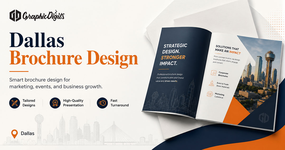 Brochure design in Dallas by Graphic Digits