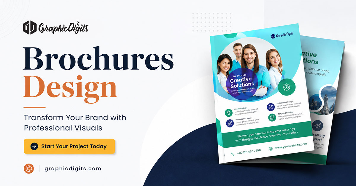 Professional brochures designing by Graphic Digits