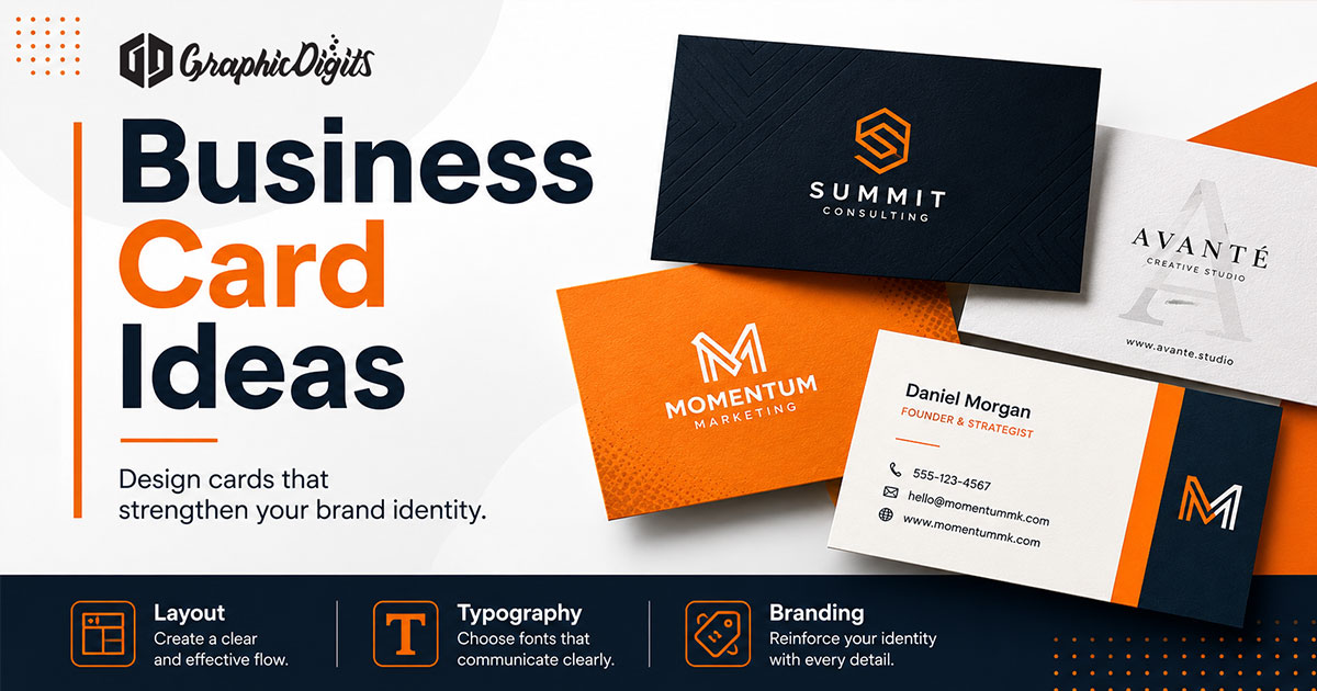 Business cards custom by Graphic Digits