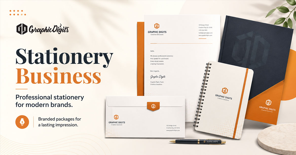 Business cards and stationery sets by Graphic Digits