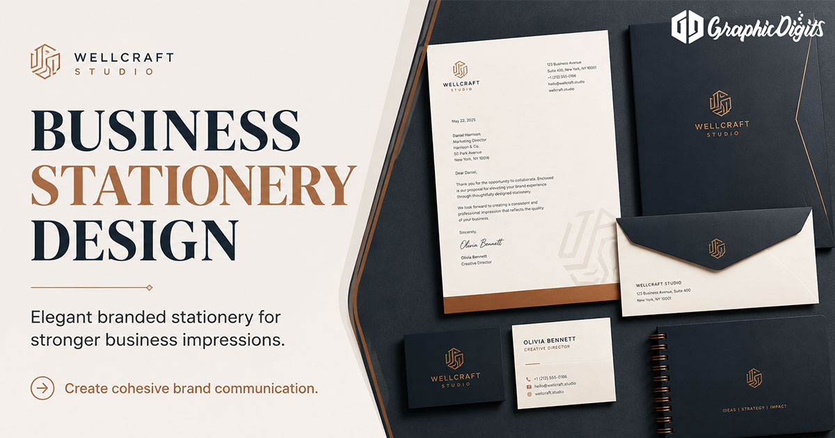 Business cards and stationery by Graphic Digits