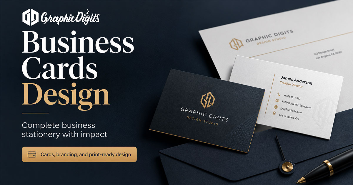 Business cards design by Graphic Digits