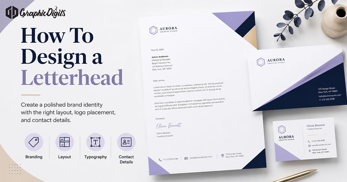 Business letterhead by Graphic Digits
