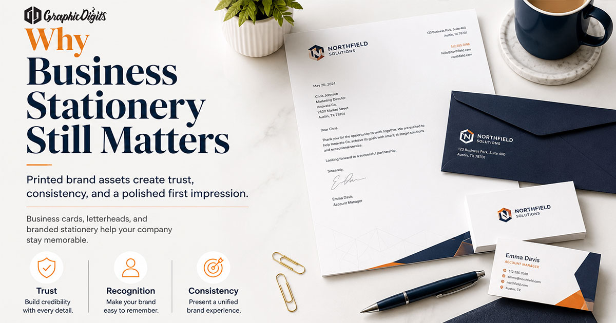 Business stationery by Graphic Digits