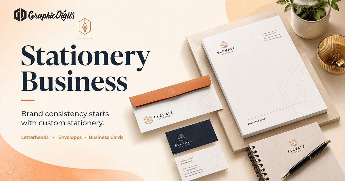 Business stationery by Graphic Digits