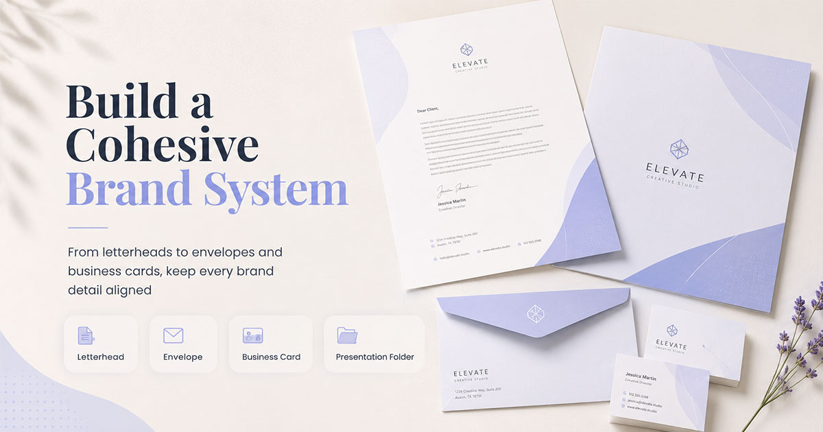 Business stationery design by Graphic Digits