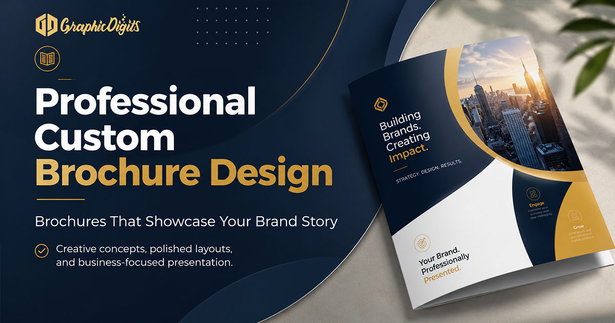 Custom brochures by Graphic Digits