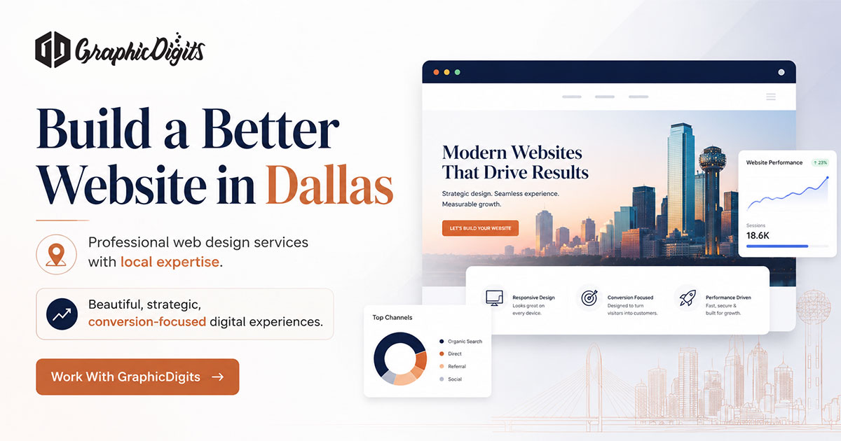 Custom Dallas web design solutions