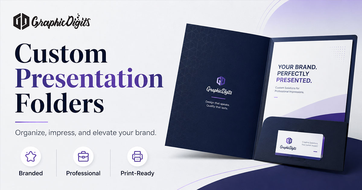 Custom folders by Graphic Digits