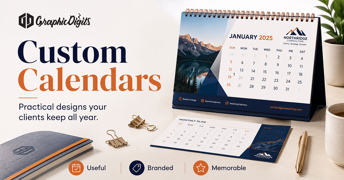 Customized calendars by Graphic Digits