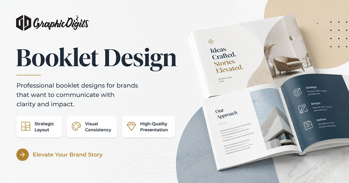 Design booklets by Graphic Digits