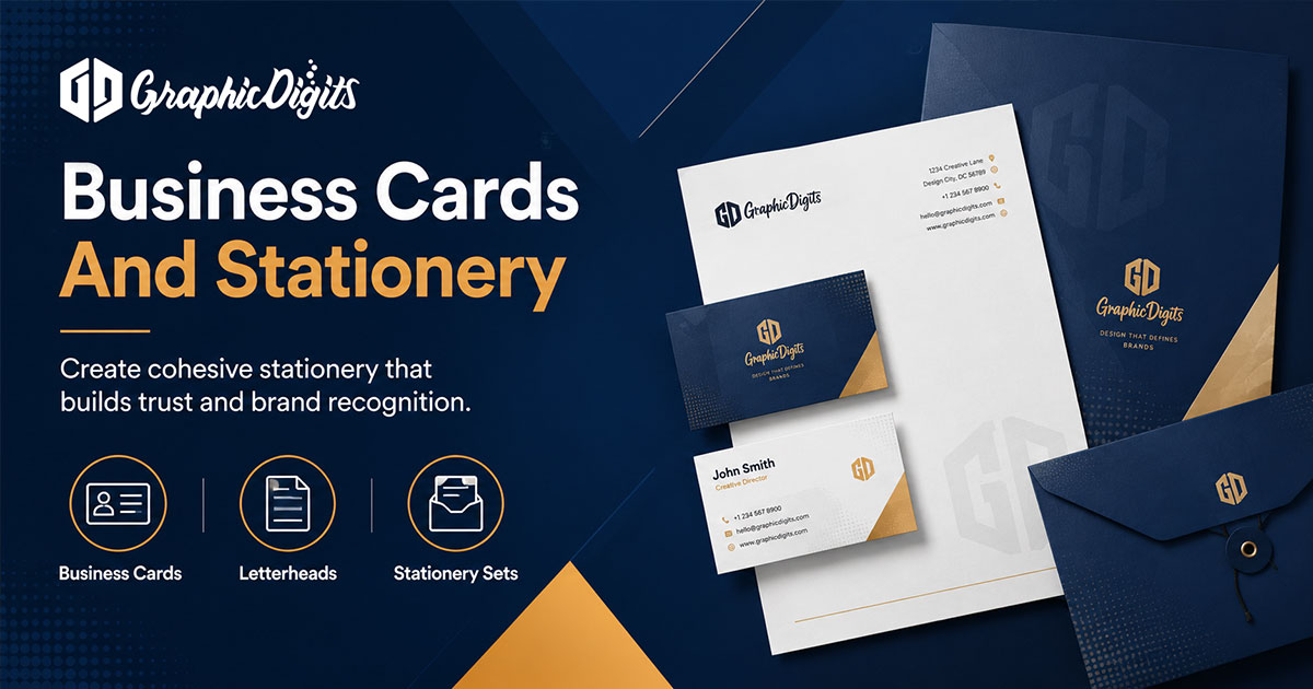 Design company letterhead by Graphic Digits
