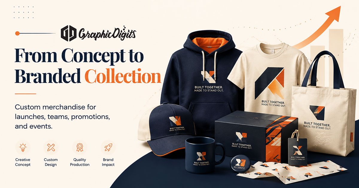 Design merchandise by Graphic Digits