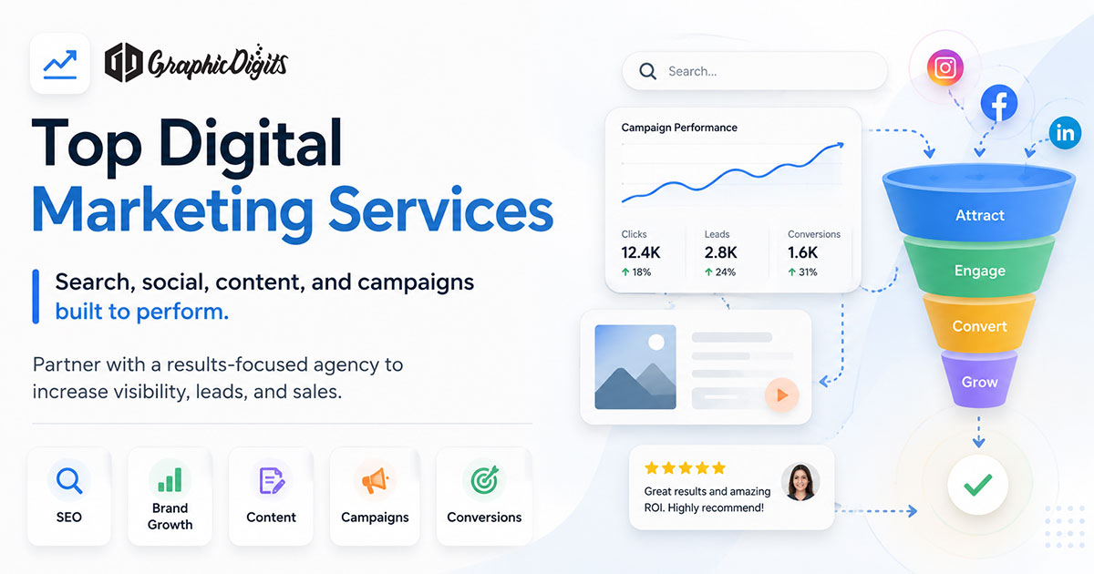 Digital marketing agencies by Graphic Digits