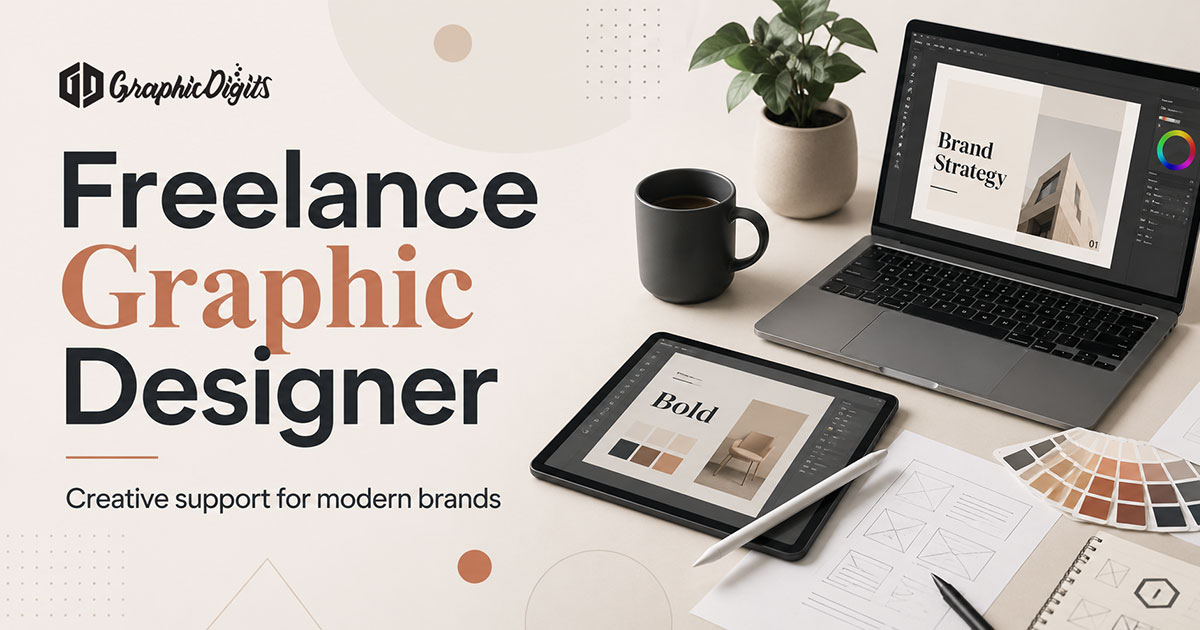 Graphic designer freelance services
