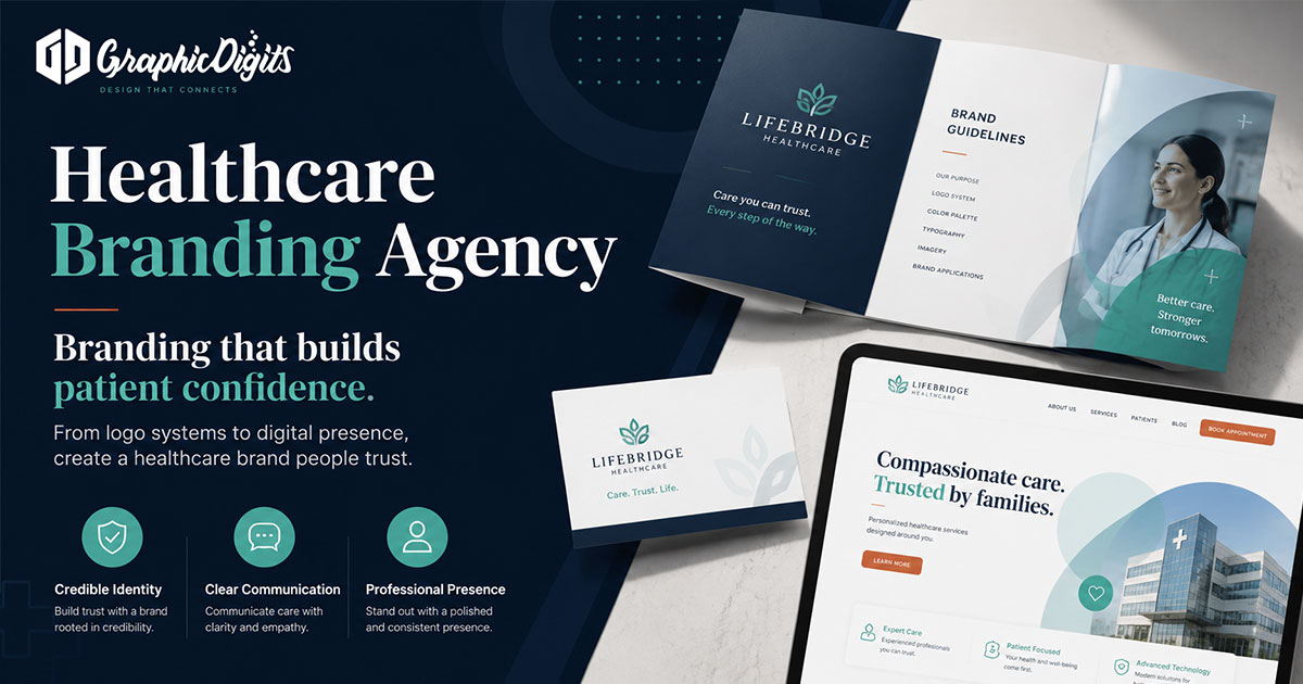 Healthcare brands by Graphic Digits