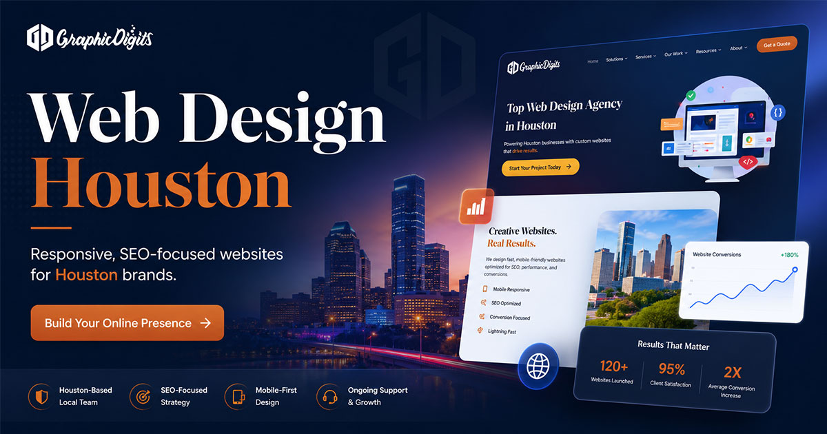 Houston logo design and branding
