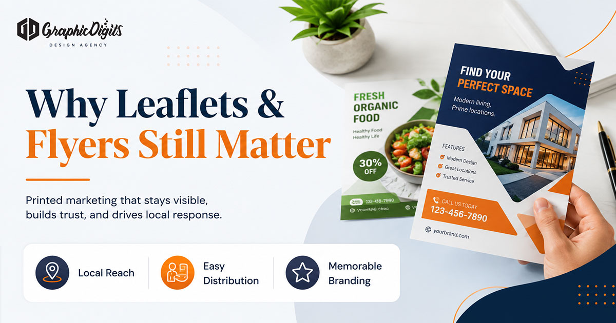 Leaflet design by Graphic Digits