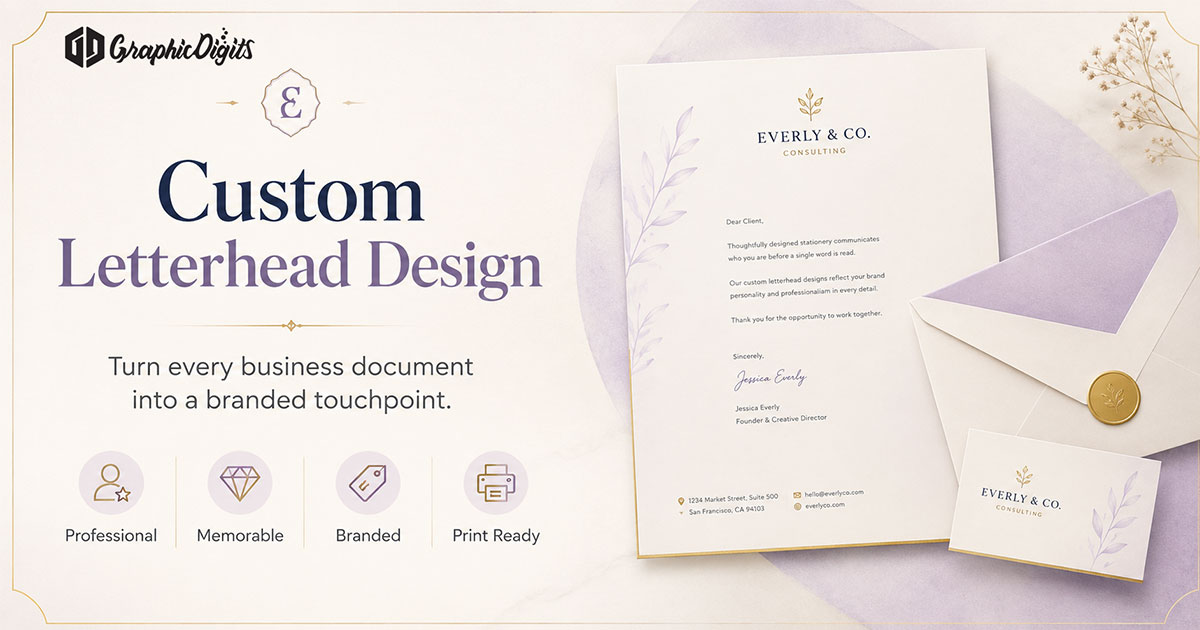 Letterhead designs by Graphic Digits