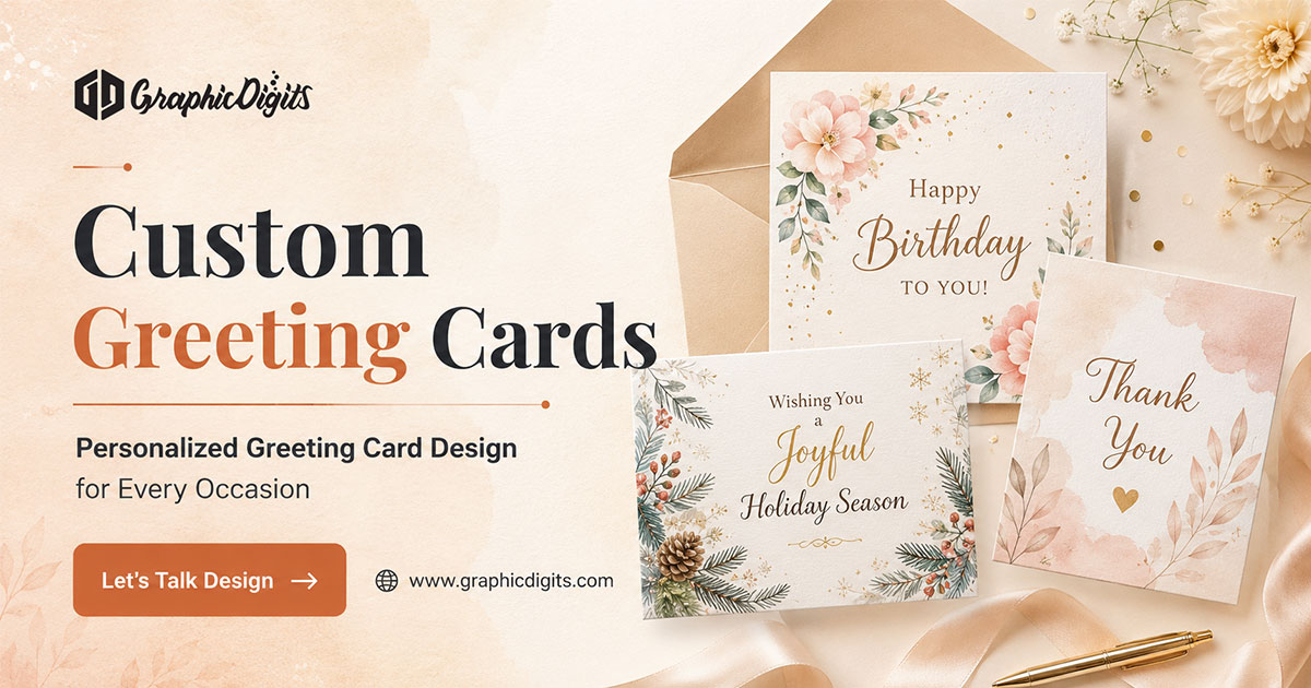 Personalized greeting cards design