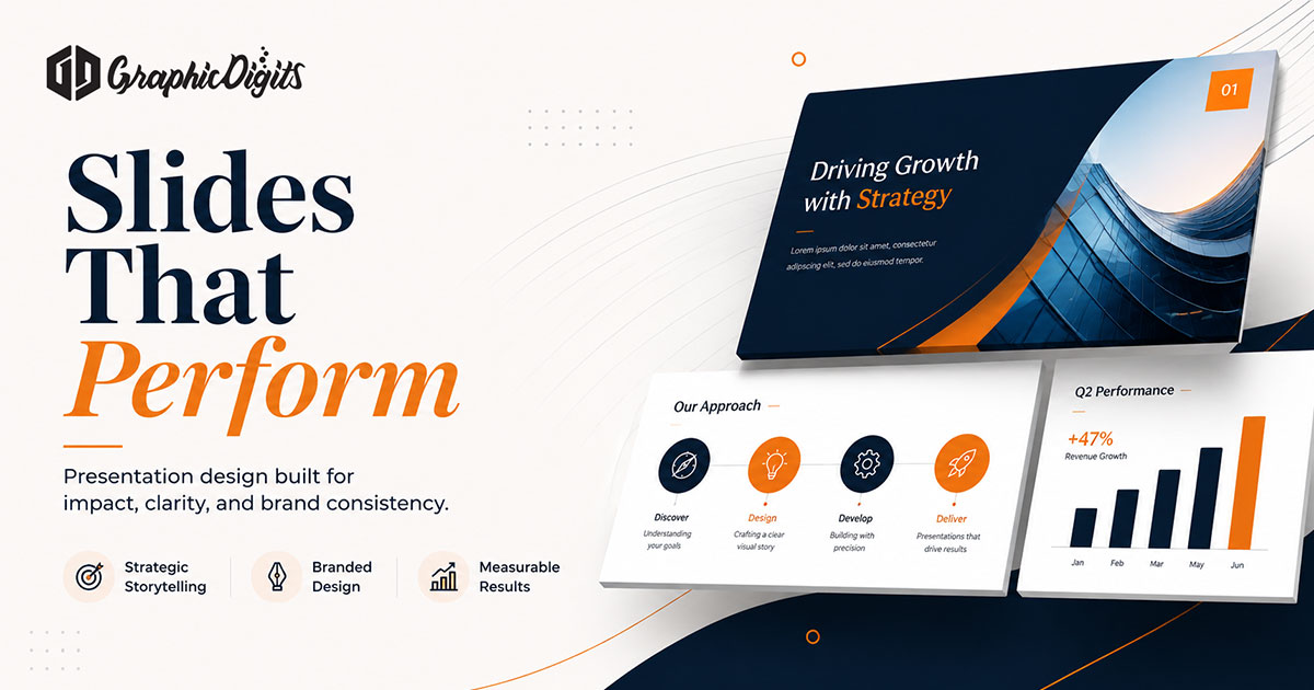 Presentation design agency by Graphic Digits